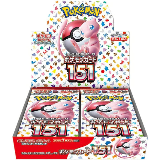 Pokemon 151 Japanese Booster Box image 0